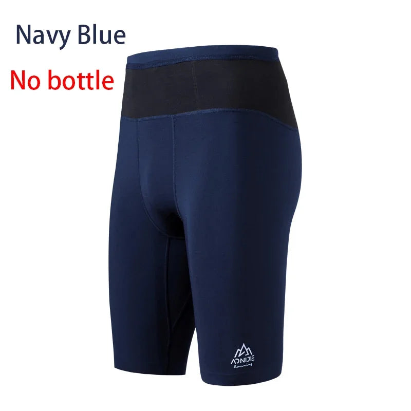 AONIJIE FM5120 Man Male Sports Quick Drying Compression Shorts Tight Elastic Fifth Pants For Summer Training Running Cycling