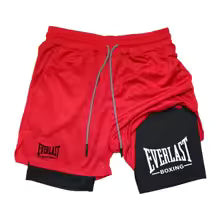 Pantaloncini da Palestra a Compressione Uomo EVERLAST