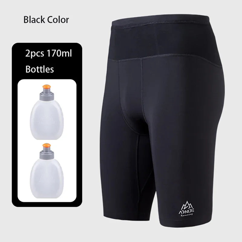 AONIJIE FM5120 Man Male Sports Quick Drying Compression Shorts Tight Elastic Fifth Pants For Summer Training Running Cycling
