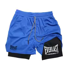 Pantaloncini da Palestra a Compressione Uomo EVERLAST