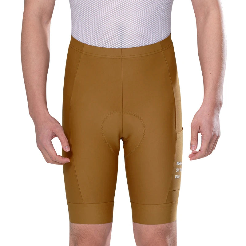 INBIKE New Summer Man Cycling Shorts with Pocket Breathable Men's Bike Pants Biking Clothing Quick Dry MTB Road Bicycle Shorts