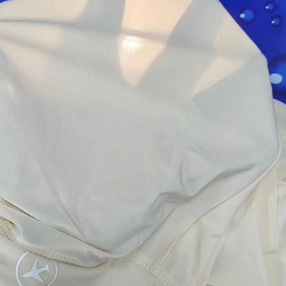 2025 Women's Summer 3/4 Tight Skirt Pants Anti glare, Thin Style Breathable Semi transparent Nylon Bottom Safety Shorts