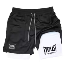 Pantaloncini da Palestra a Compressione Uomo EVERLAST