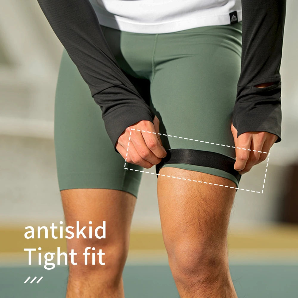 AONIJIE FM5120 Man Male Sports Quick Drying Compression Shorts Tight Elastic Fifth Pants For Summer Training Running Cycling