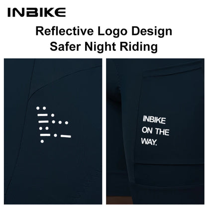 INBIKE Pro Summer Men's Cycling Shorts Bicycle Pants Shock-absorbing Cycling Clothing Mountain Road Bike Tousers With pocket